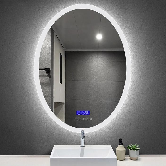 LED Smart Bathroom Mirror Silver Mirror for Bathroom and Dressing