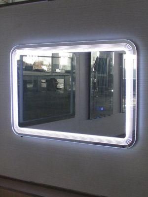 2022 Hot Sale Square Shape Bathroom Backlit Mirrors with LED Lights