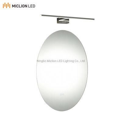 Customized Factory of Bathroom Wall Mount Illuminated Vanity Mirror Oval