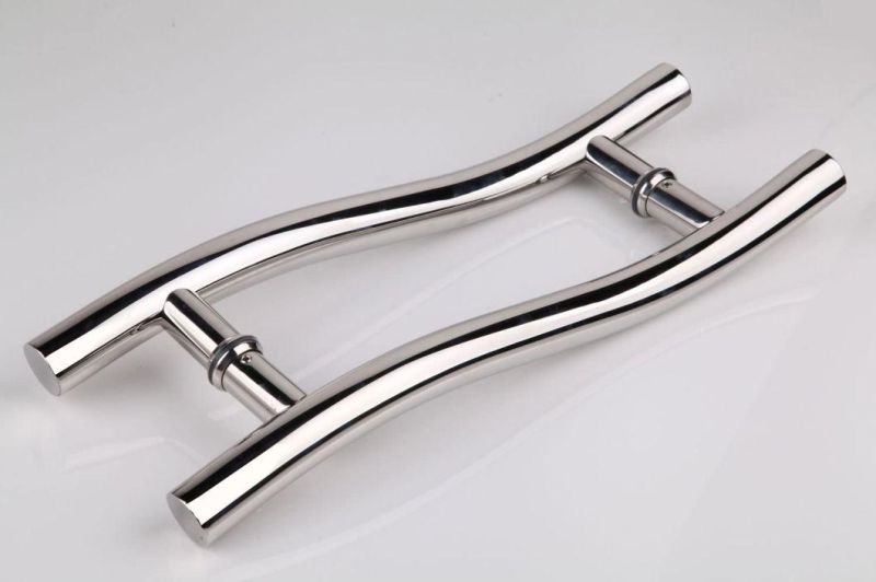 304 Grade Stainless Steel Office Glass Door Pull Handle