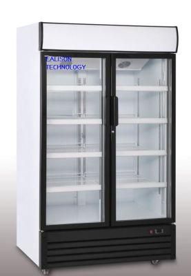 Upright Showcase Sliding Glass Door Display Chiller