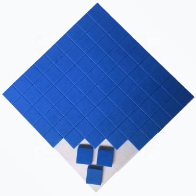 4mm Thickness Adhesive Backed Blue EVA Rubber Foam Glass Shipping Protection Separator Pads