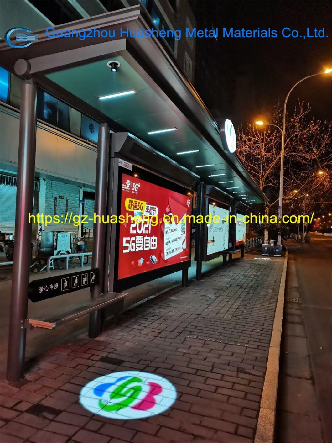 Bus Shelter with Canopy (HS-BS-C006)