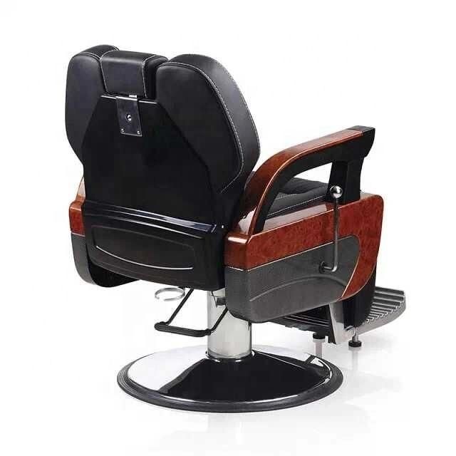 Hl-9236 Salon Barber Chair for Man or Woman with Stainless Steel Armrest and Aluminum Pedal