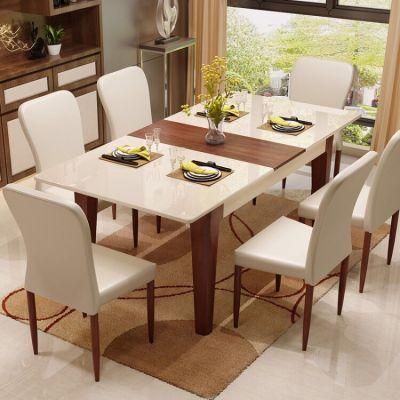 High Quality Hot Sell Wooden Furniture Dining Table Set for Home