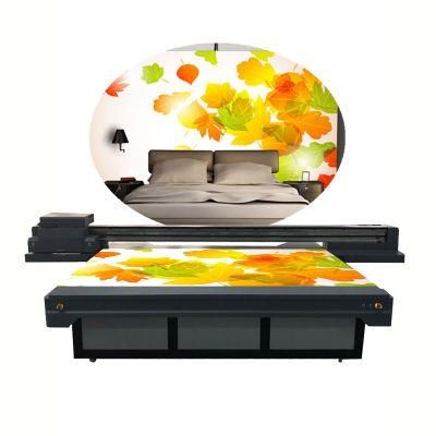 Ntek Embossed UV Flat Bed Color Printer Wall Painting Machine