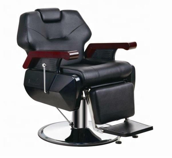 Hl-9279 Salon Barber Chair for Man or Woman with Stainless Steel Armrest and Aluminum Pedal