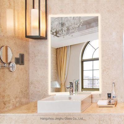 LED Intelligent Light-Emitting Bathroom Mirror for Home Hotel Decoration with Dimmer &amp; Anti-Fog