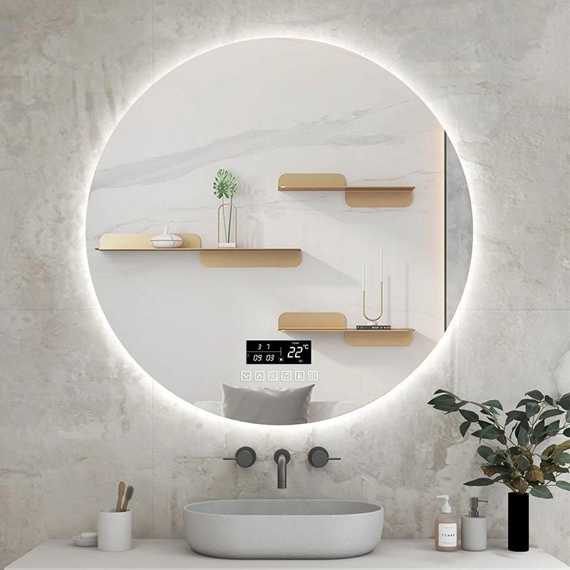 LED Smart Bathroom Mirror Silver Mirror for Bathroom and Dressing