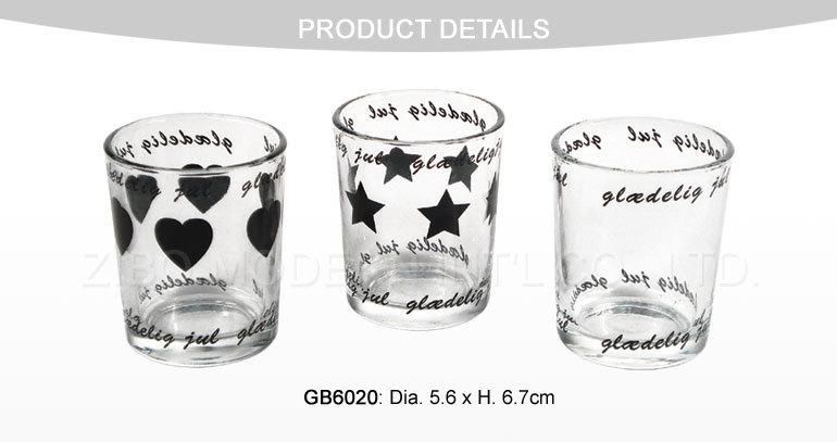 High Quality Wholesale Candle Holders Glass Clear