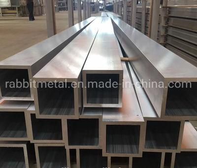 Aluminum Alloy 6061 Polished Aluminium Tubing / Aluminum Square Hollow Tube / Aluminum Tube Price Per Ton