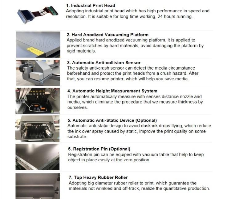 Ntek 2513L UV Flatbed Printing Machine Large Format Digital Printer