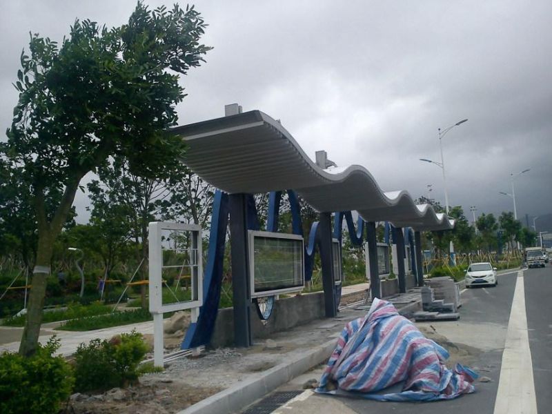 Canopy Bus Shelter for Public (HS-BS-C005)