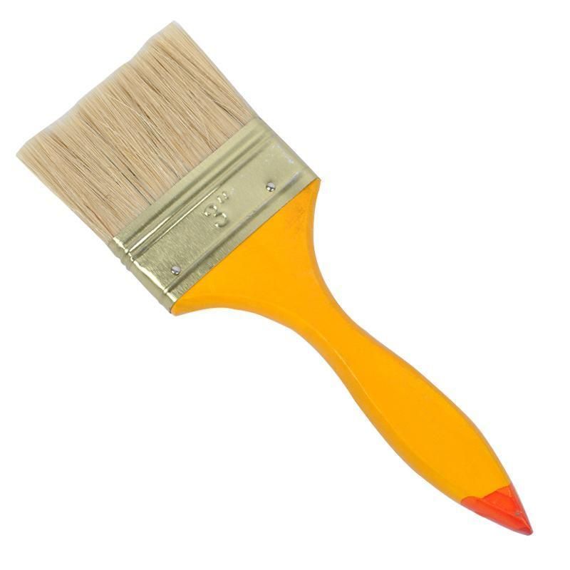 High Quality Angle Sash Paint Brush with Wooden Long Handle