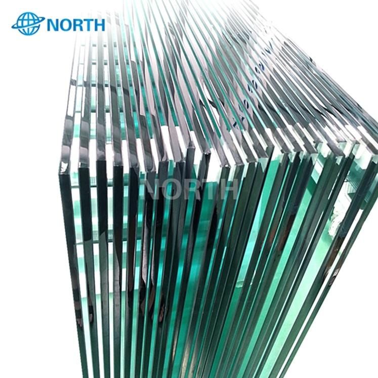 22mm Clear Tempered Glass for Curtain Wall