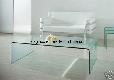 Hot Bending Glass Table for Home Furniture