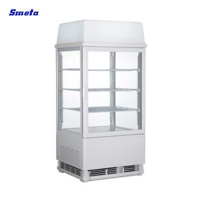 Commercial Equipment Double Glass 64L Upright Showcase