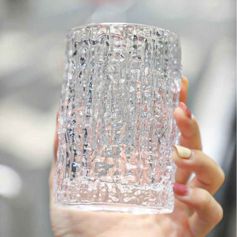 Bark Glass Ins Wind Thickened Juice Glass High Value Online Celebrity Water Glass Female Household Glass Transparent