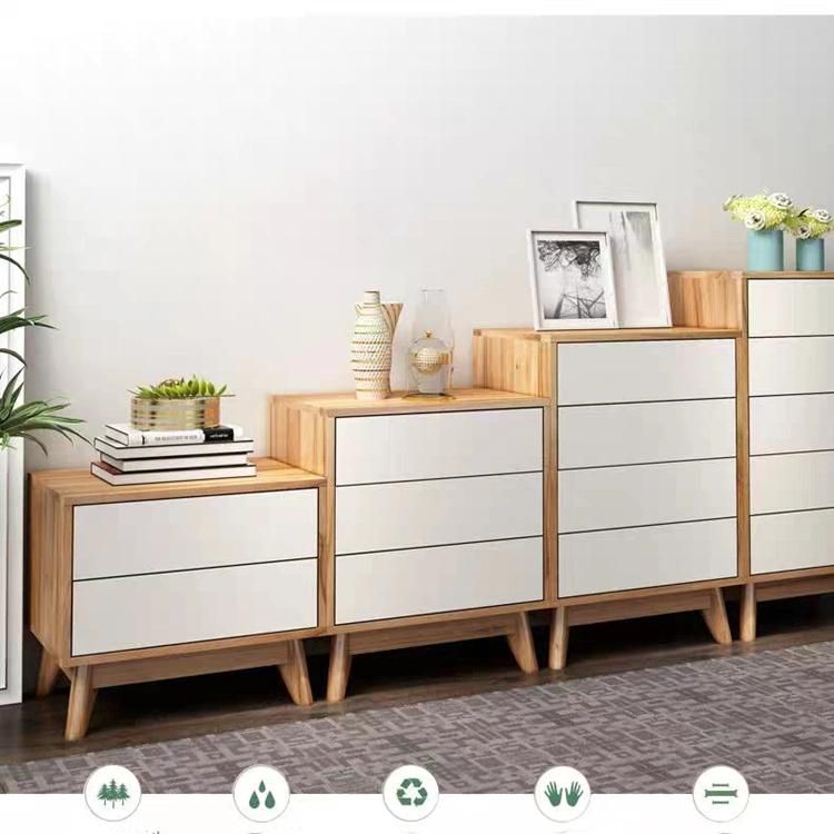 Modern Home Livingroom Furniture Melamine Wooden Coffee Side Table Chest Drawer TV Kitchen Cabinets