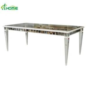 Luxury Designs of Dining Tables Mirror Table Furniture