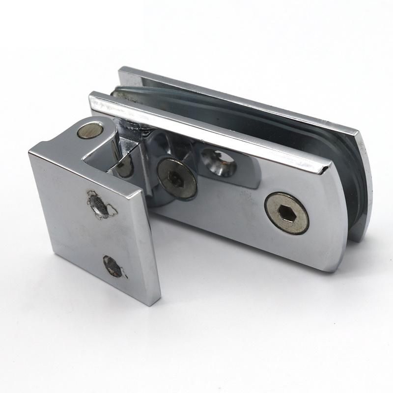 Arc Face Glass Clamp /Shower Hinge for 8-12mm Glass