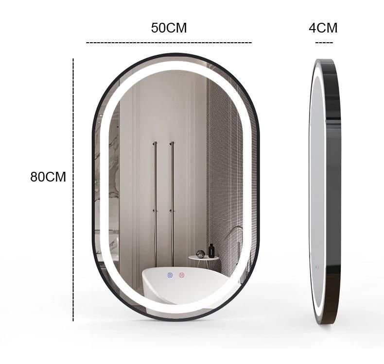 High-End Smart Glass Bathroom Mirror Wholesale Salon Furniture