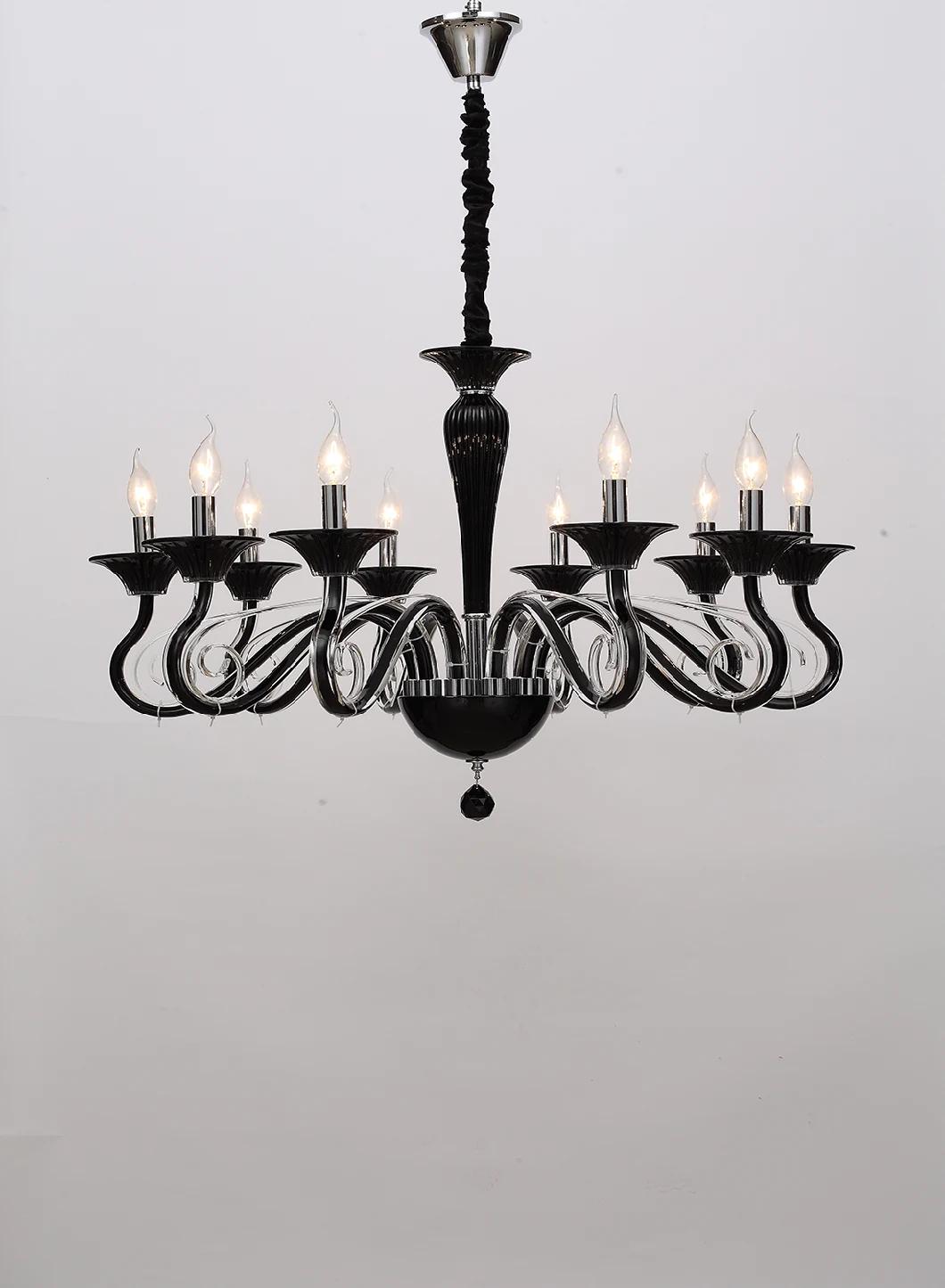 Modern Style Classic Creative Living Room Indoor Six Lights Glass Chandelier (KL8230/6)