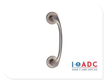 Curved Offset Back to Back Pull Handle for Glass Gate 201 304