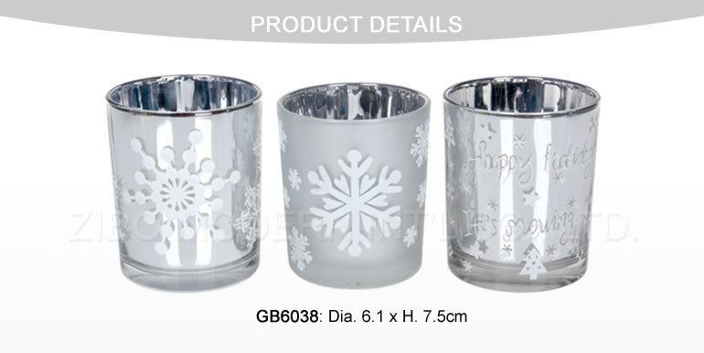High Quality Wholesale Mercury Glass Candle Holders