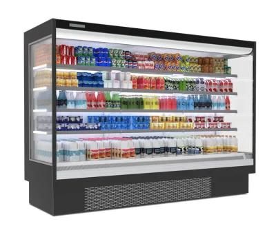 High Quality Open Display Fruit Freezer Vegetable Table Refrigerator Display Showcase