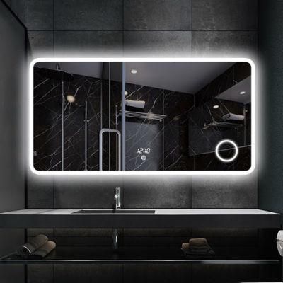 Modern Style Home Decorative Mirror Frame Frameless LED Bathroom Makeup Mirror