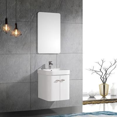 European Luxury Bathroom Vanity Economic Modern PVC Bathroom Cabinet