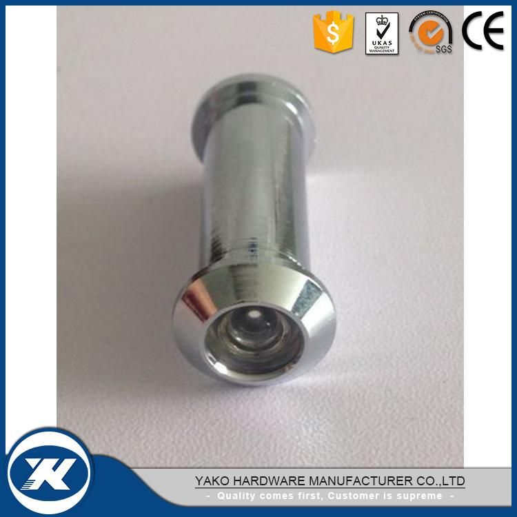 200 Degree Zinc Door Eye Viewer with Glass Lens