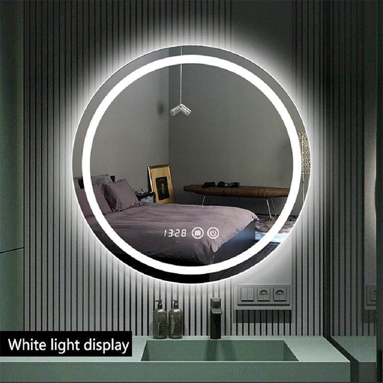 Customized Size Smart Bathroom Mirror Lighted LED Makeup Mirror Wall Mounted