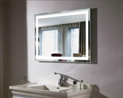 Wall Mounted Fog Free LED Lighted Bathroom Mirror with Touch Switch