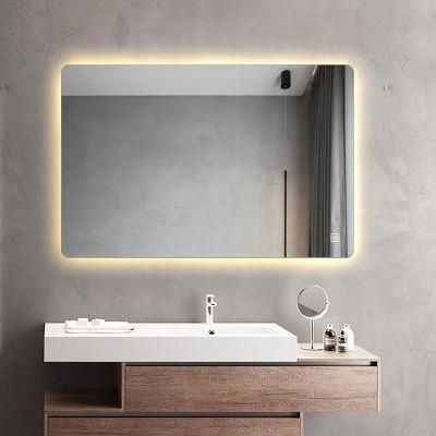 Luxury Hotel Modern Style Bluetooth LED Bathroom Mirror Backlit Mirror