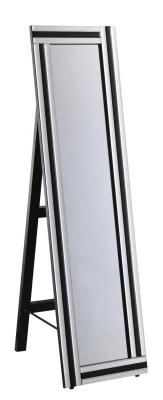 Mr0031 Rectangle Large Silver Mirror Tall Mirror with Lights