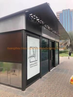 Outdoor Furniture Air-Condition Stainless Steel Bus Shelter