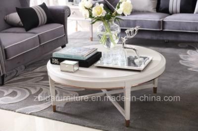 Solid Wood Living Room Round Coffee Table (RT1502-61)