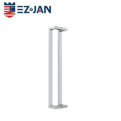 Stainless Steel Polished Double Side Tempered Glass Door Pull Handles