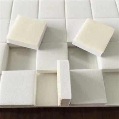 Glass Protector White EVA Rubber Foam Pads Glass Edge Protector Mat with Cling Foam with 18*18*3mm