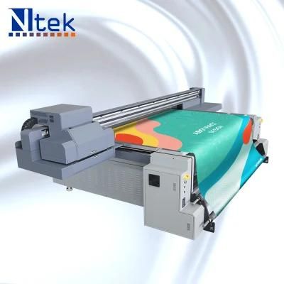 Ntek UV Hybrid Printer Canvas Digital Flex Printing Machine