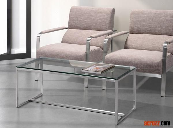 Modern Design Stainless Steel End Table