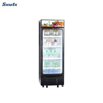 Commercial Glass Door Refrigerator Slim Upright Display Showcase Price