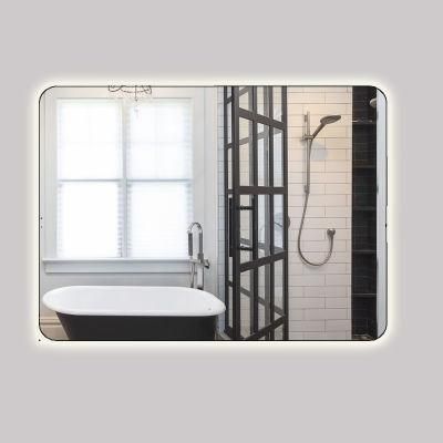 Frameless Anti Fog Wall Vanity Lit Bathroom Mirror with Light