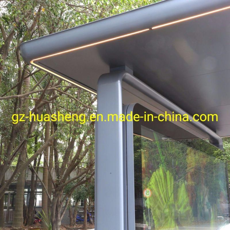 Outdoor Bus Shelter for Station (HS-BS-F014)
