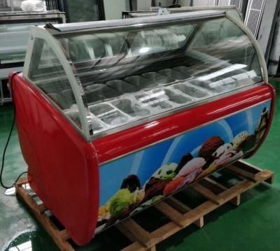 High Quality! Ice Cream Freezer/Ice Cream Container/Ice Cream Showcase