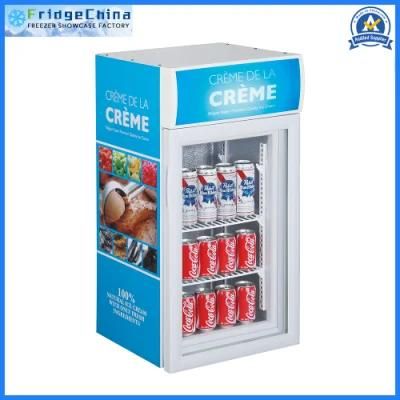 Hight Quality Mini Upright Display Ice Cream Showcase