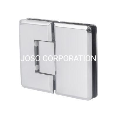 Popular 180 Degree Brass Bathroom Fitting Bathroom Bright Chrome Glass Hinge