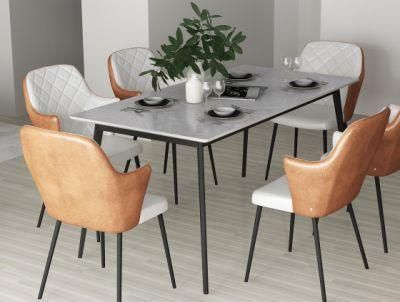 Nova China Factory Wholesale High Quality Dining Room Furniture White Modern Style Dining Table